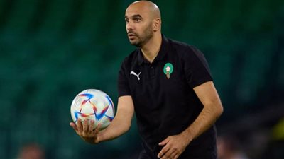 الركراكي يأمل لإثبات قدرته أمام البرازيل