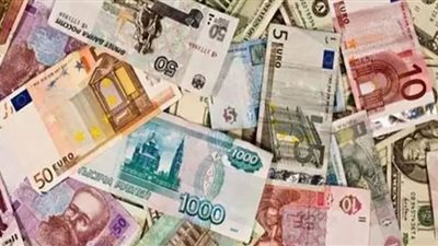 أسعار العملات الأوروبية والآسيوية اليوم