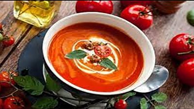 حضري أشهى شوربة طماطم بالكريمة