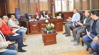 محافظ الغربية يتابع موقف منظومة المتغيرات المكانية