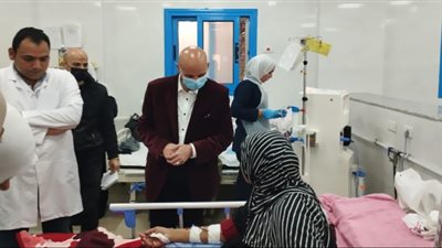 وكيل صحة الشرقية يتابع الخدمات الطبية بكفر صفر