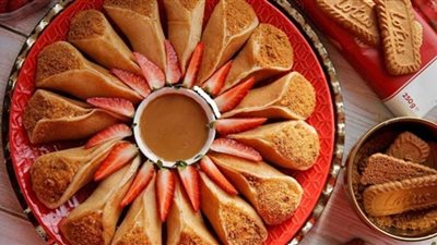 لضيافة رمضان| طريقة تحضير قطايف باللوتس الشهية