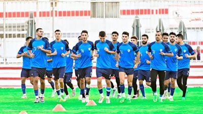 فقرات تدريبية متنوعة بمران الزمالك قبل مواجهة المريخ السوداني