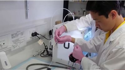 استخدام الروبوتات في طباعة المواد الحيوية ثلاثية الأبعاد (شاهد)