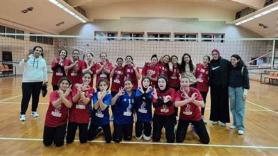 ناشئات صيد الدقى تفزن على التجمع ببطولة الجمهورية للكرة الطائرة