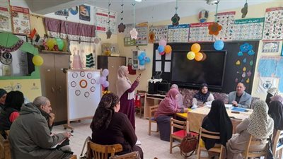 ورش عمل وتدريب دوائر التعلم فى مدارس التعليم المجتمعي بالفيوم