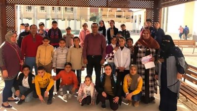 850 من طلاب الغربية في زيارة لجامعة سمنود