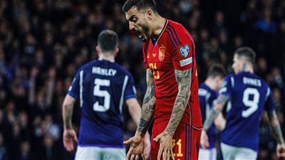 تصفيات يورو 2024..منتخب اسبانيا يسقط بثنائية أمام اسكوتلندا