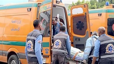 إصابة 5 أشخاص في حادث تصادم بالإسماعيلية