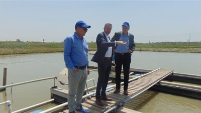 المفوض بالسفارة الأمريكية يشيد بالدور الريادي للمركز الدولي للأسماك في مصر