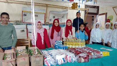 طلاب بني سويف يضربون أروع الأمثلة في العطاء والخير