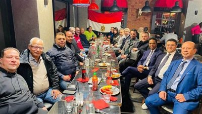 المنظمة المصرية الألمانية تنظم حفل إفطار جماعي بفرانكفورت