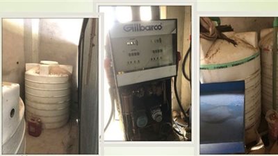 ضبط 1000 لتر مواد بترولية بطلمبات رصيف غير مرخصة في الشرقية