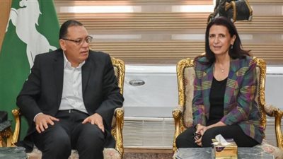 محافظ الشرقية يلتقي مديرة الهيئة المصرية الأمريكية فولبرايت