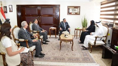وزير التنمية يبحث مع سفيرة الإمارات التعاون المشترك وزيادة الاستثمار الاقتصادي
