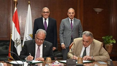 توقيع بروتوكول تعاون بين الري والهيئة العربية للتصنيع