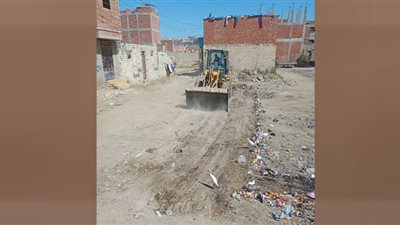 التل الكبير تواصل أعمال النظافة والإنارة العامة