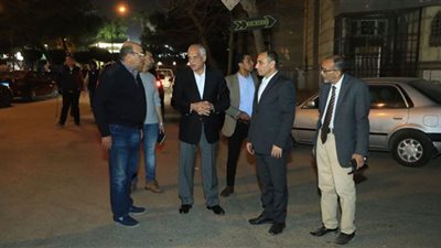 محافظ الجيزة يتابع أعمال التطوير الجارية بشوارع المراغي وحسين الجيزاوي