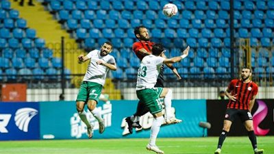 شوط أول سلبي بين الاتحاد السكندري وفيوتشر