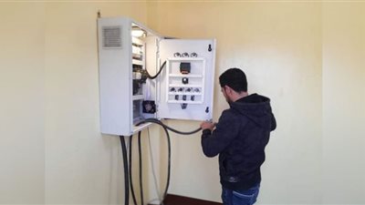 تركيب 14 طلمبة غاطسة بمحركات الآبار في أسيوط