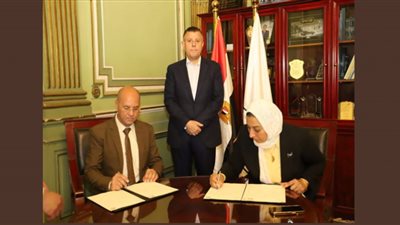 توقيع بروتوكول بين الهيئة العربية للتصنيع وجامعة عين شمس