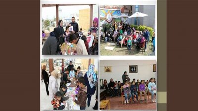 مكتبة مصر بالزقازيق تحتفل بعيد الأم والطفل اليتيم