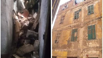 النيابة تتحفظ على ملف عقار المنشية المنهار في الإسكندرية
