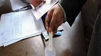 إيجابية 5 حالات في فحص تعاطي المخدرات بين السائقين