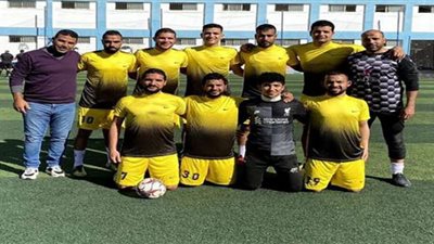 فريق الدلتا للسكر يصعد للدوري الممتاز في الميني فوتبول