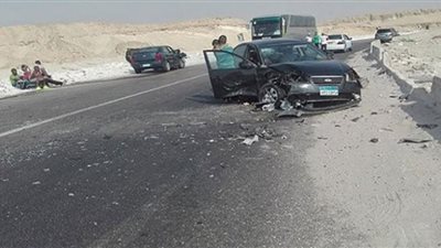 انقلاب سيارة محملة بالبصل يشل حركة المرور بطريق القاهرة الإسكندرية الزراعي