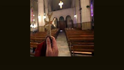 تفاصيل البصخة المقدسة في كنيسة القديسين بمصر الجديدة