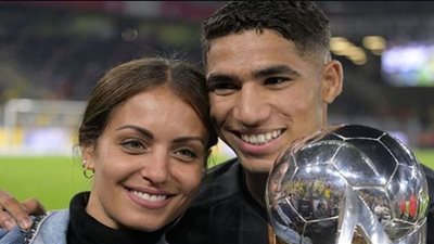 زوجة حكيمي تدخل في علاقة جديدة فور انفصالها عنه| فيديو