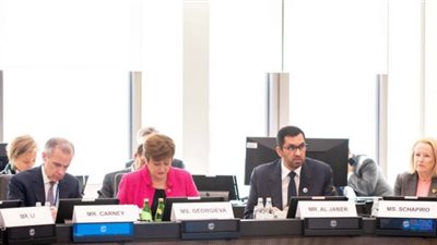 سلطان الجابر: آثار تغير المناخ تعرقل مسار التنمية في مختلف أنحاء العالم