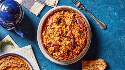 أكلات رمضانية.. طريقة عمل طاجن لسان عصفور باللحمة