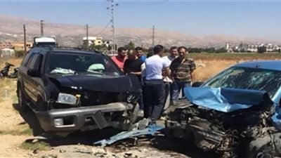 حادث تصادم سيارة نقل يصيب 5 أشخاص بالبحيرة