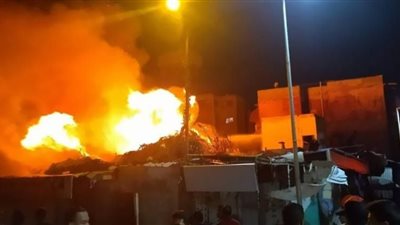 معاينة المعمل الجنائي حريق شقة سكنية في المعادي