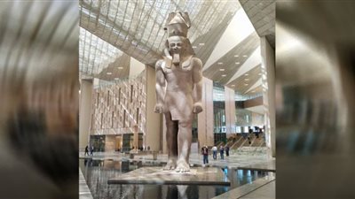 وزير السياحة يتفقد المتحف المصري الكبير بعد فيديو أمطار الملك رمسيس الثاني