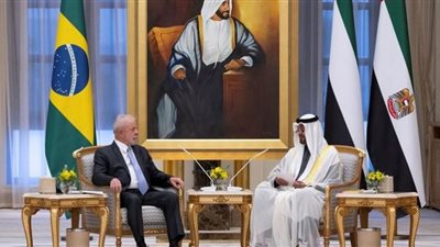 محمد بن زايد يستقبل رئيس البرازيل لبحث تعزيز التعاون الثنائي