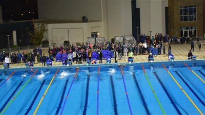 نادي النادي بأكتوبر يشهد مهرجان السباحة التنافسي الأول بمشاركة 180 لاعبا