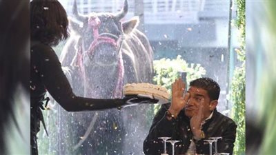 إبراهيم نور الدين ضرب رامز جلال بعد مقلب 