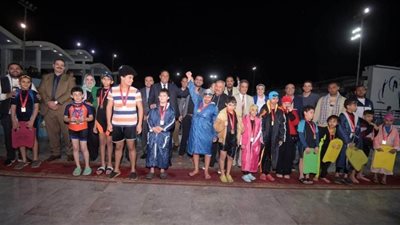 محافظ الدقهلية يدشن مهرجان استاد المنصورة الرياضي للسباحة والزعانف