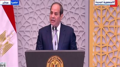 السيسي: ندعو الله أن يهدي الإنسانية للرشد والتعقل ويلهمنا الصواب والسداد