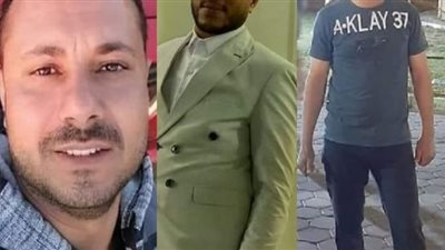 تشييع جثامين 3 شباب لقو مصرعهم في حادث سير ببني سويف