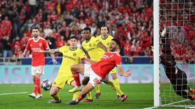 إنتر ميلان يواجه بنفيكا الليلة لحسم التأهل لنصف نهائي دوري الأبطال