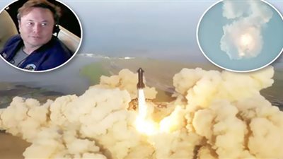 نكسة جديدة لماسك.. صاروخه العملاق ينفجر بعد دقائق من إطلاقه| شاهد