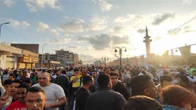شاهد| أكبر ساحة لصلاة عيد الفطر المبارك بالإسكندرية
