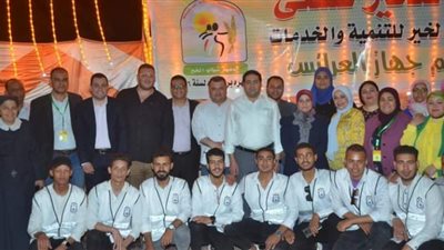 نائب محافظ بني سويف يشهد احتفالية تجهيز 45 فتاة من العرائس الأيتام والأولى بالرعاية