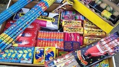 رصد 700 ألف لعبة نارية في حملات أمنية