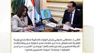 حصاد نشاط وزارة الهجرة خلال أسبوع (انفوجراف)