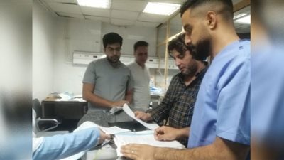 مدير فرع بني سويف يتفقد انتظام العمل بمستشفى التأمين الصحي